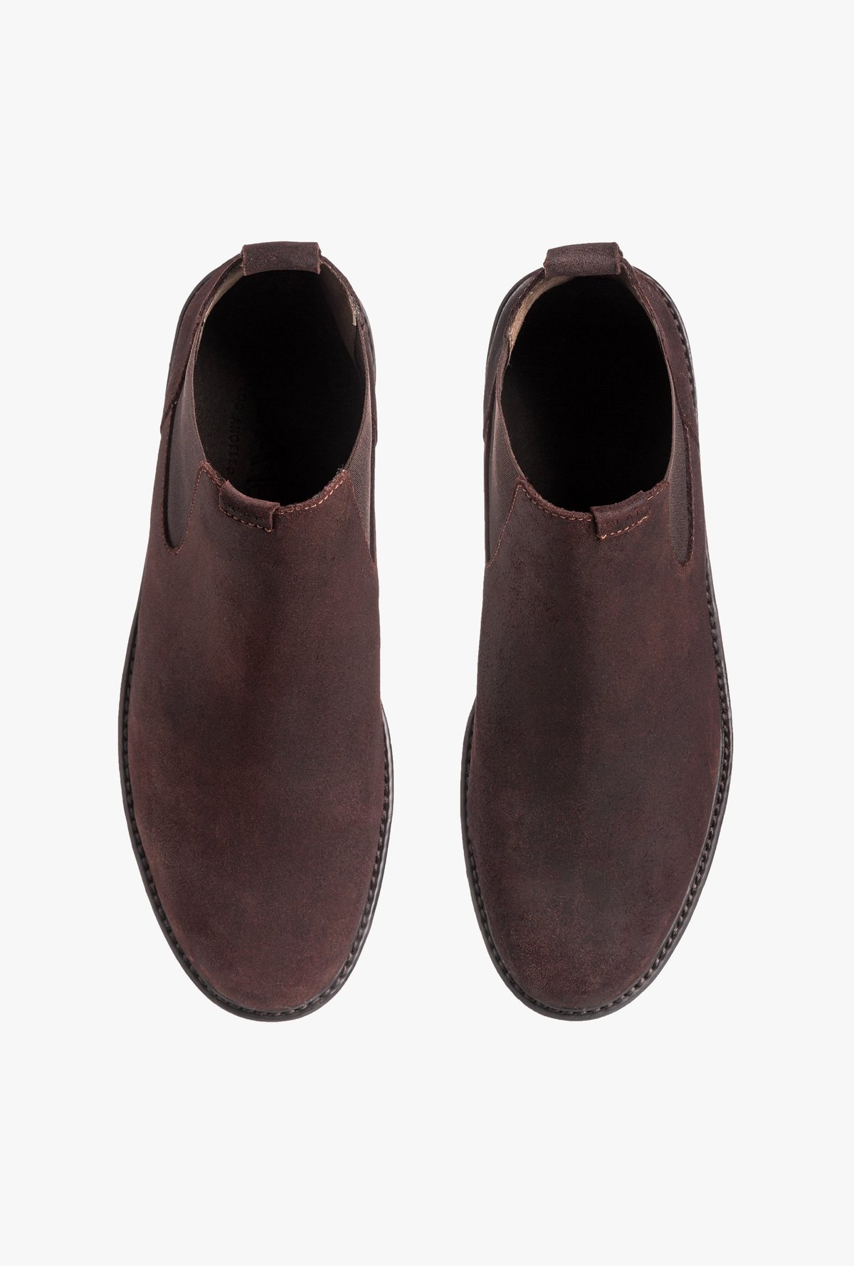 Clae Richards Vibram Chelsea Boots-Umber Waxed Dark Brown Suede-Men\'s Size US 11 Men main image 2