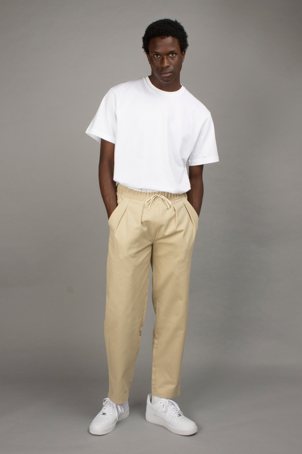 North Hill CARROT PANT - BEIGE | Garmentory