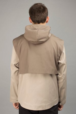 tan waterproof jacket