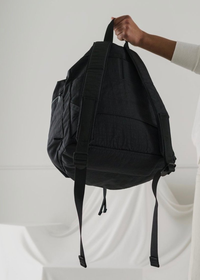 BAGGU Large Sport Backpack - Black | Garmentory display picture 1
