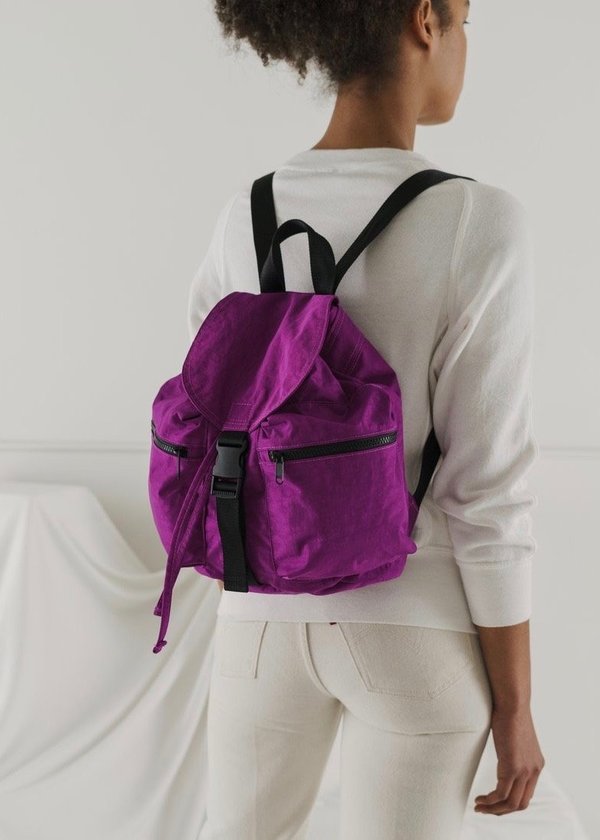 BAGGU Small Sport Backpack Orchid Garmentory