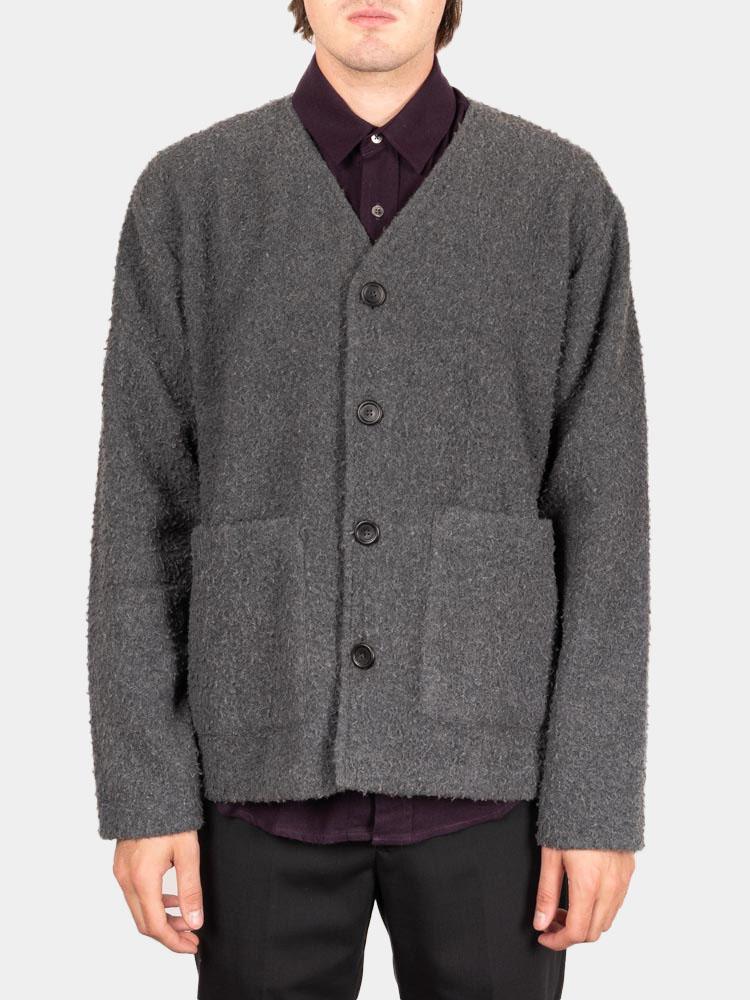 【新品未使用】Our Legacy Grey Check Cardigan 48 Our Legacy - Cardigan Grey Disintegration Check
