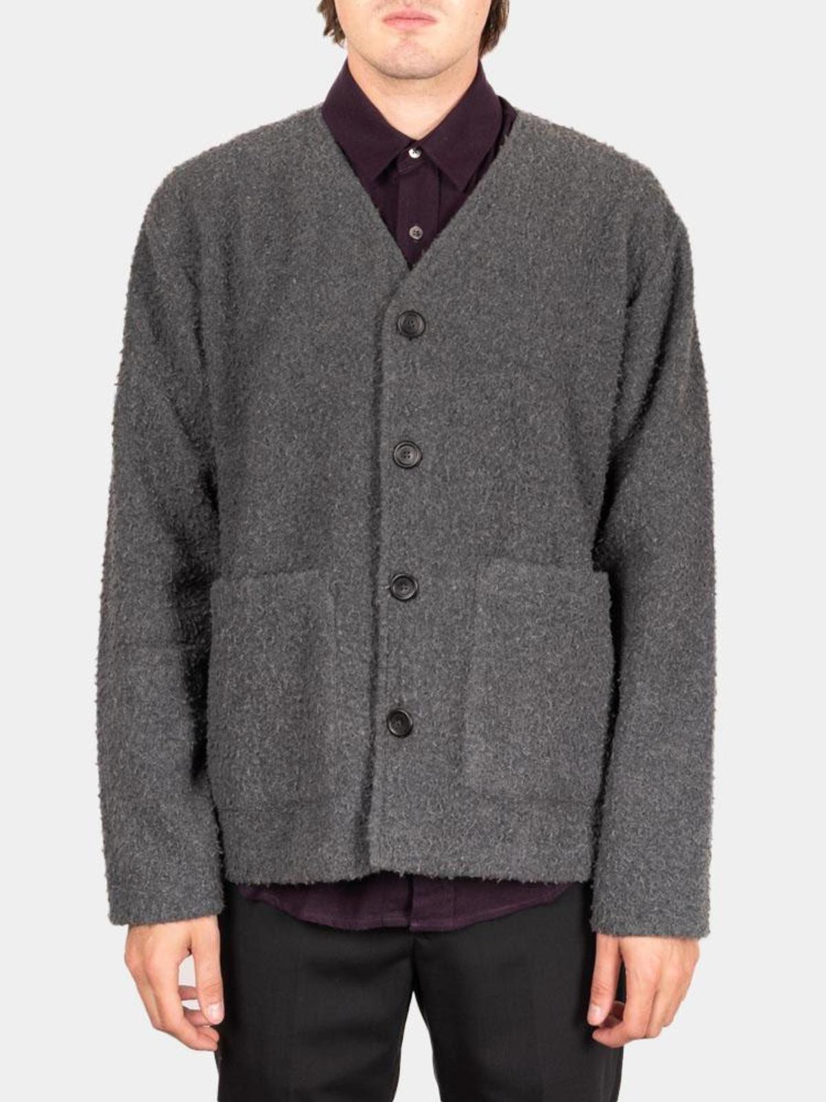 Our Legacy Cardigan - Shaggy Grey | Garmentory