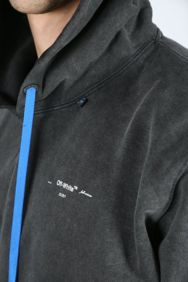 Off White Abstract Arrows Slim Hoodie | Garmentory