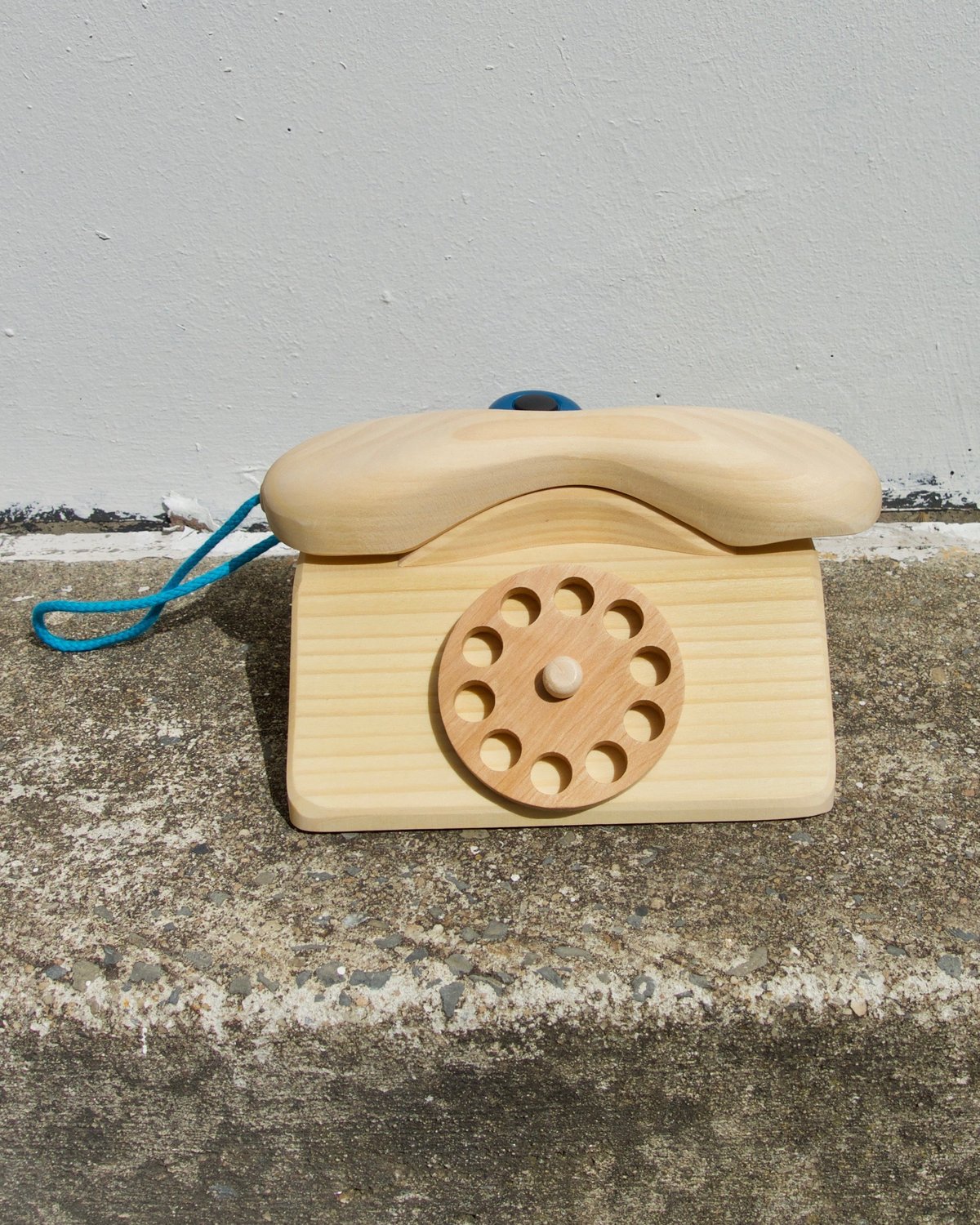 KIDS Grimm's Wooden Telephone - Natural - Image 3 of 7