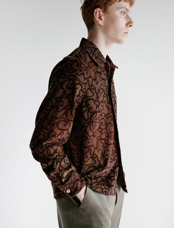 Legacy P.X Evening Shirt - Swirl Print 
