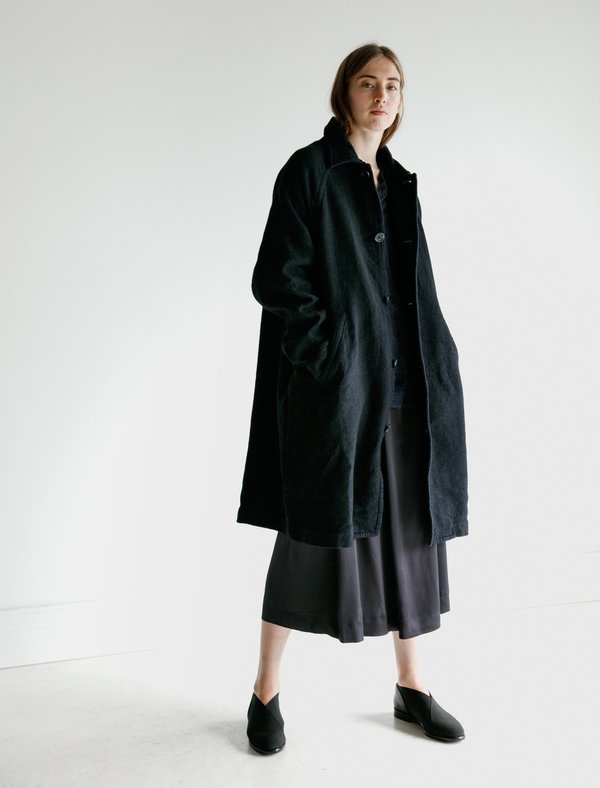 Casey Casey Oliver Coat - Navy | Garmentory