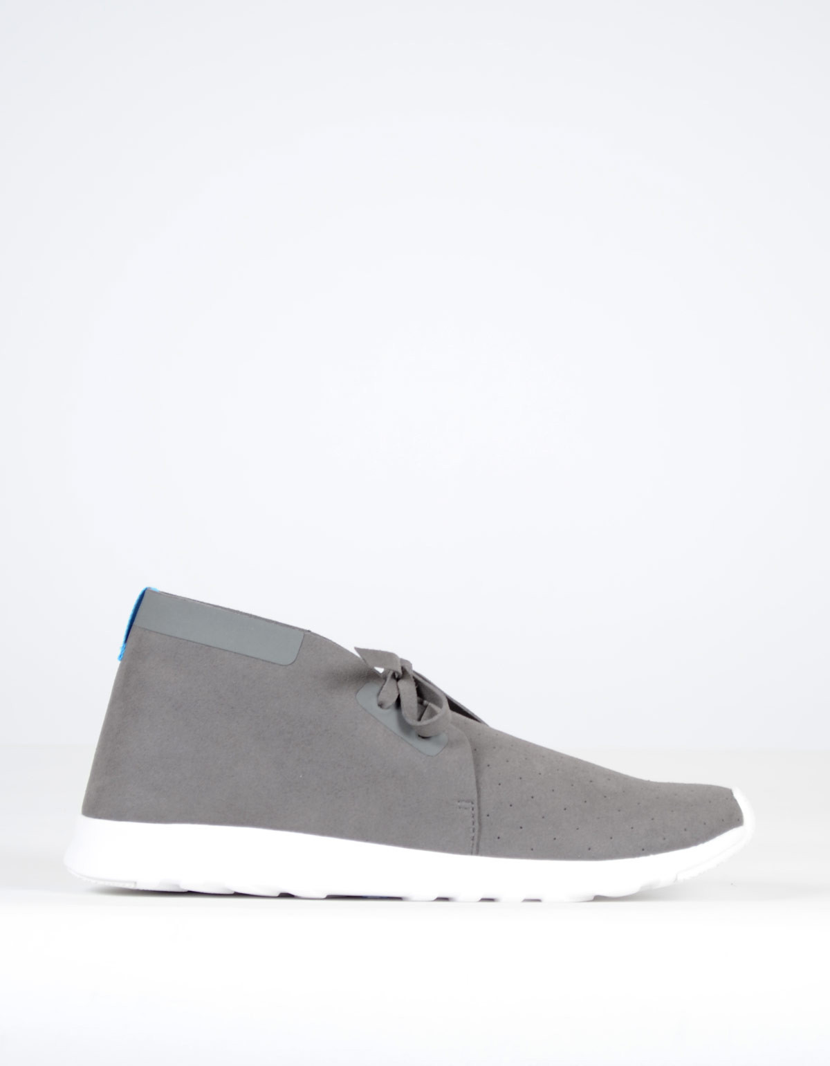 Native Apollo Chukka Boots Gray/White Suede – Men’s 7 / Women’s 9 Native Mens Apollo Grey Suede Boots Shoes size UK 10 | eBay main image 4
