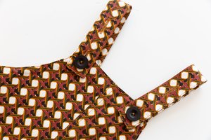 Kids Misha & Puff Lattice Canvas Overalls | Garmentory