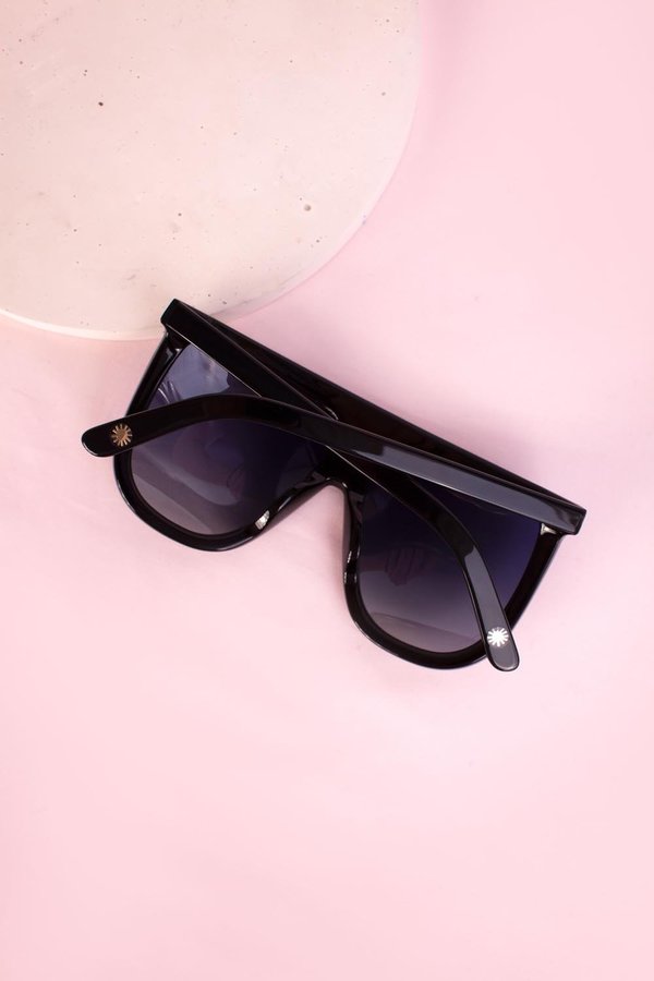 L.F.Markey Boo Sunglasses - Black | Garmentory display picture 3