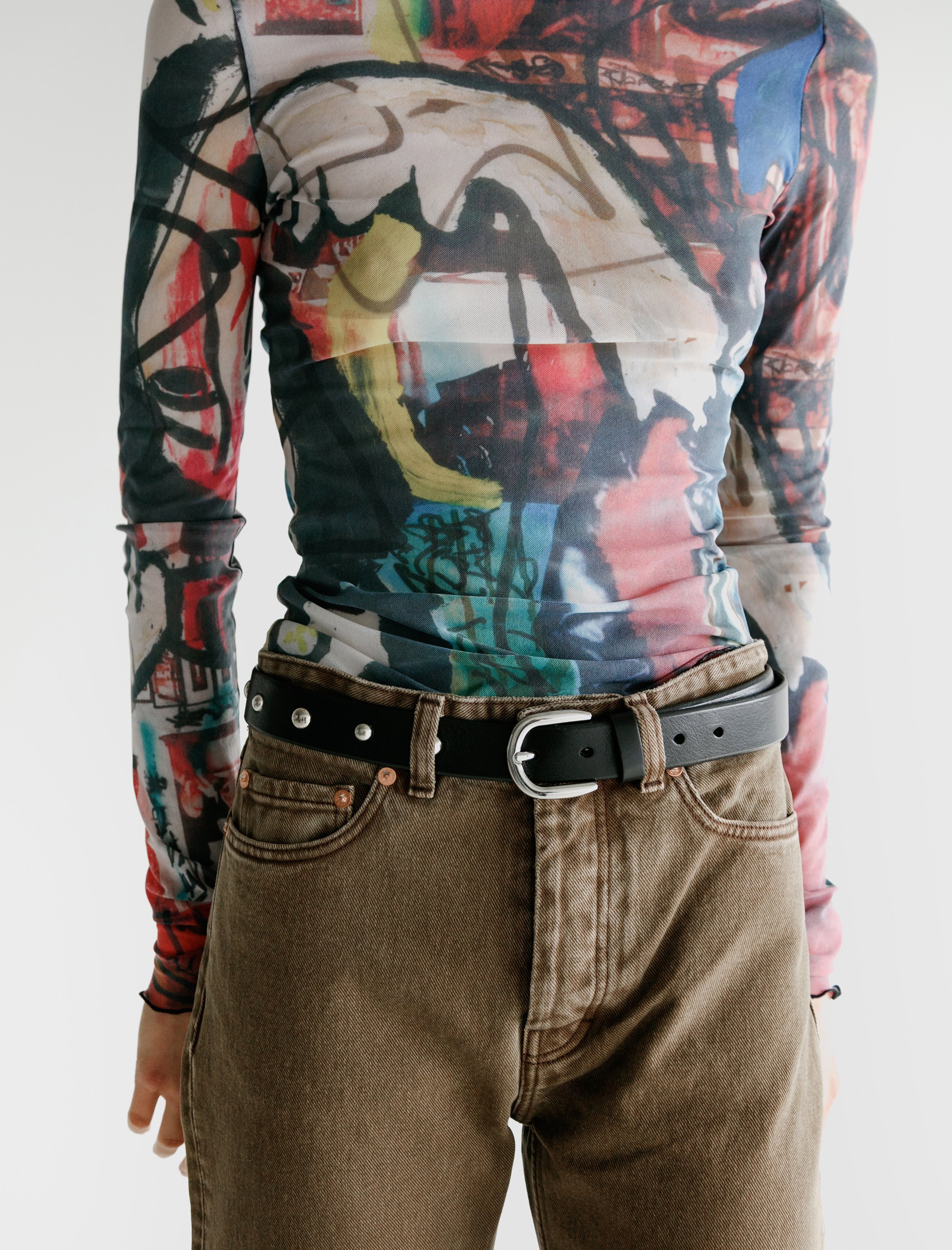 Our Legacy Chair Rivet Belt - Black | Garmentory