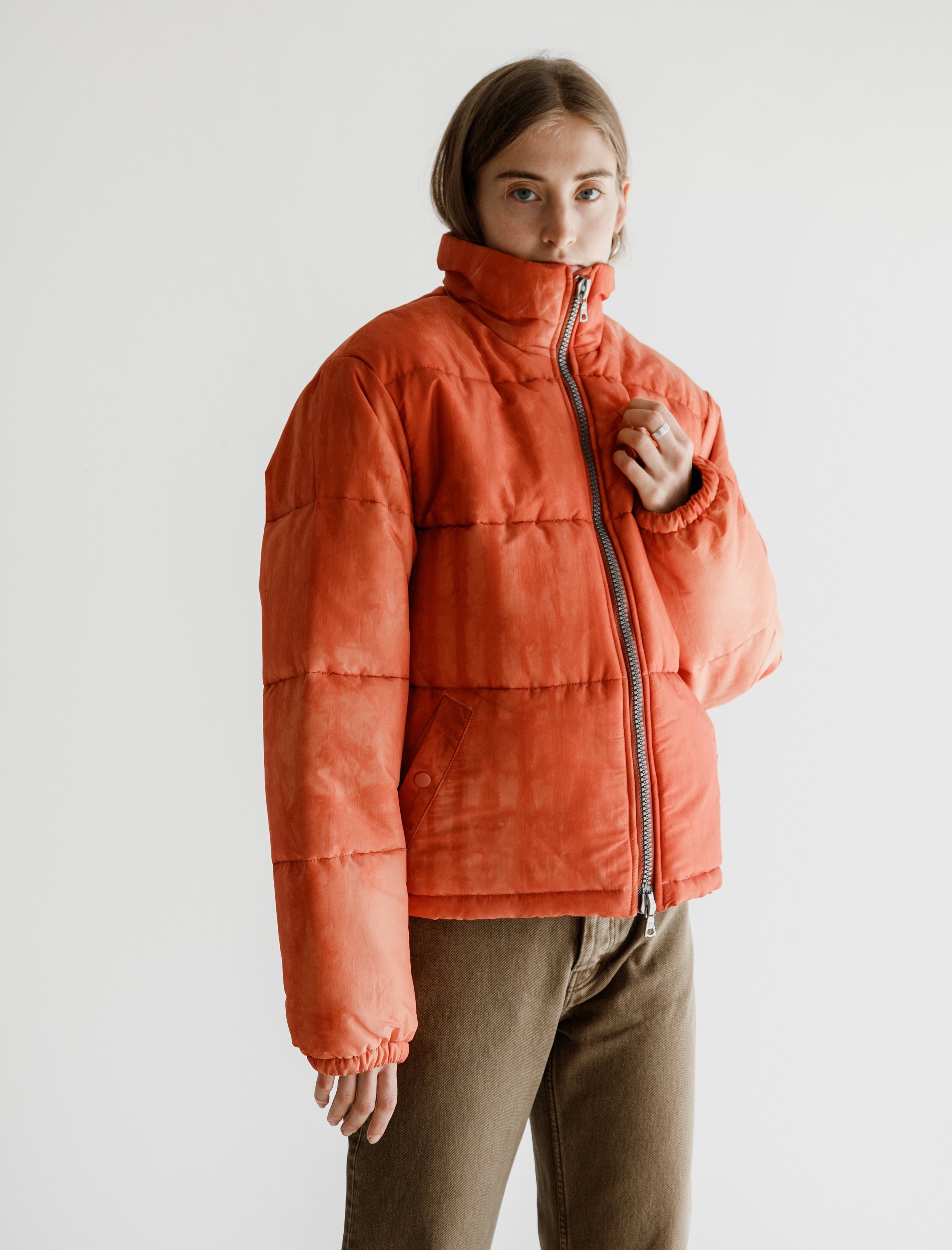 Our Legacy Intact Puffa Jacket Rust Garmentory