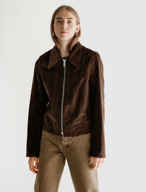 Our Legacy Velo Jacket - Cord Chocolate 