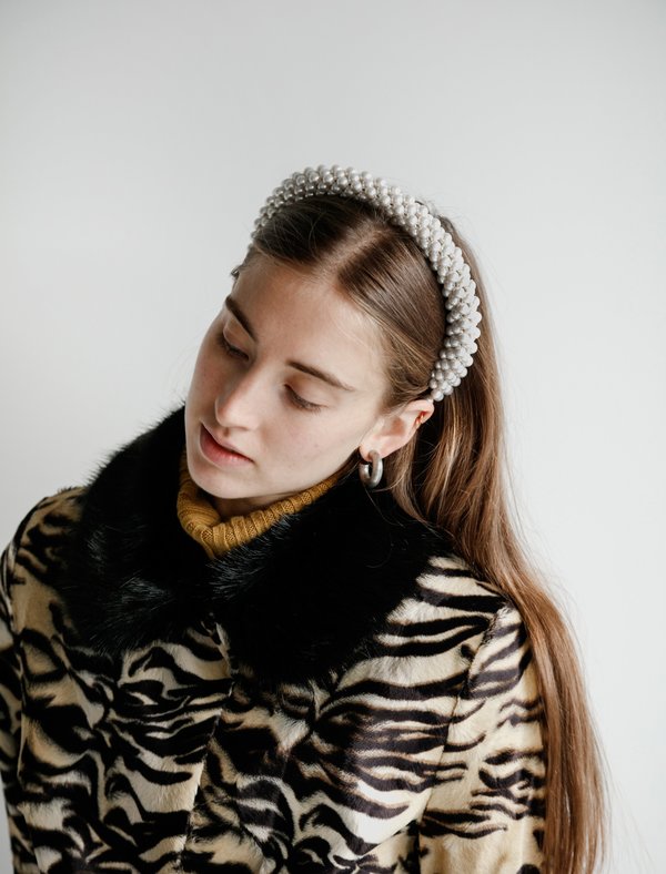 Shrimps Antonia Headband - Cream Shrimps Antonia Headband - Cream