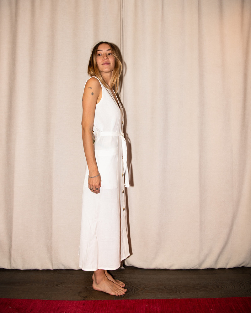 ワンピース LE KASHA DRESS (TSALGAR 941) Le Kasha Luxor Dress - white | Garmentory