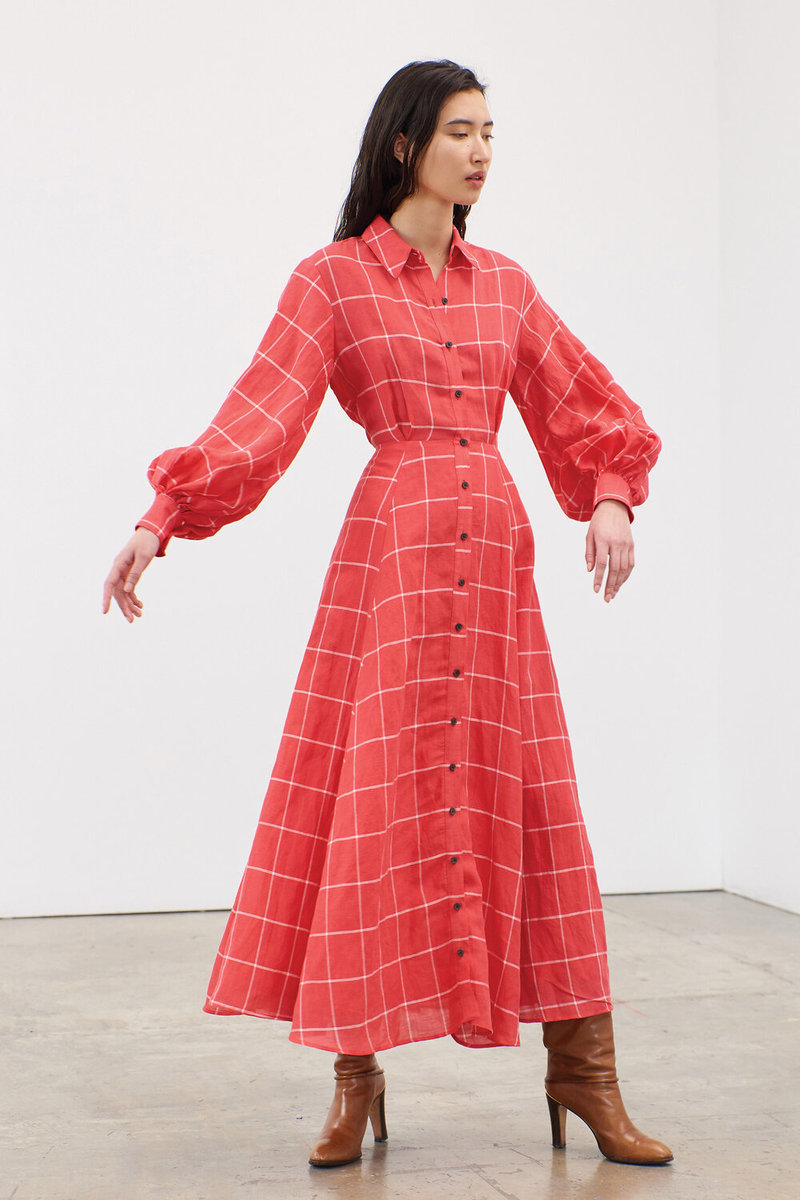 green emerald velvet dress SALE 20% OFF - Mara Hoffman main image 0