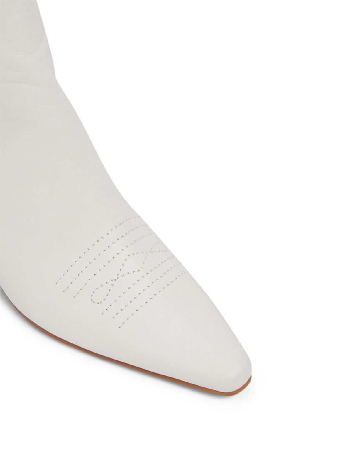 REIKE NEN Pointed Chelsea Slim Boot - WHITE - Image 5 of 5
