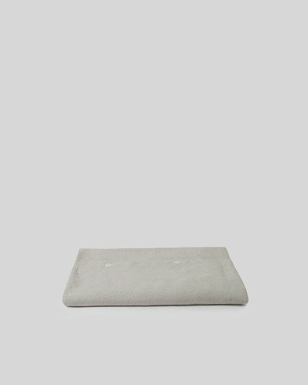Shop Sunday Morning Marcel Linen Duvet Cover - Dove Shop Sunday Morning Marcel Linen Duvet Cover - Dove