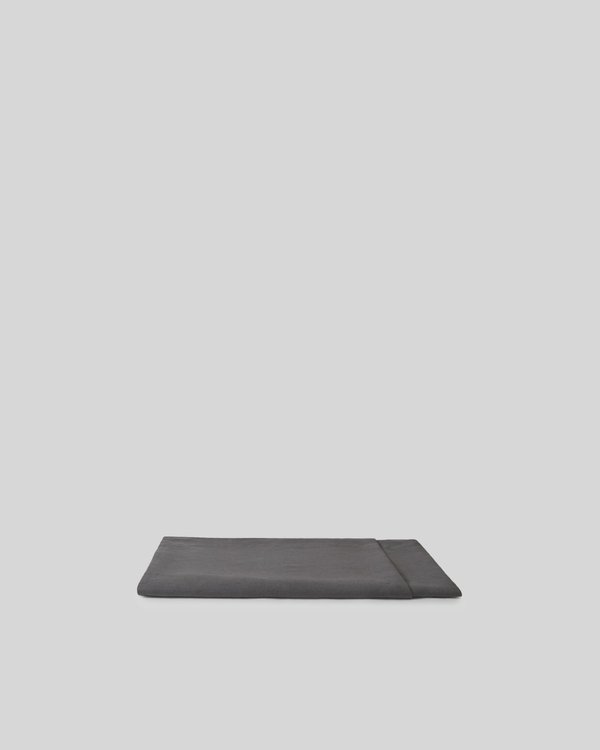 Shop Sunday Morning Marcel Linen Flat Sheet - Storm Shop Sunday Morning Marcel Linen Flat Sheet - Storm