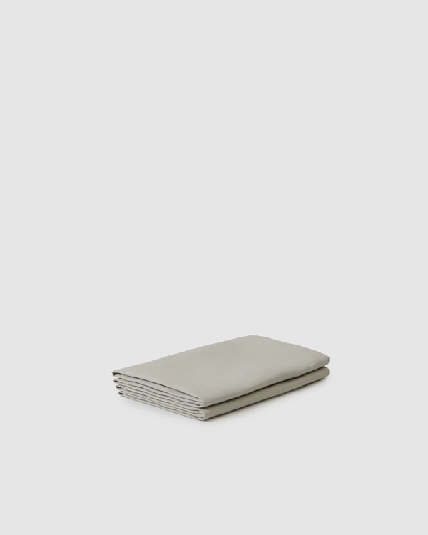 Shop Sunday Morning Marcel Linen Pair Pillowcases - Dove Shop Sunday Morning Marcel Linen Pair Pillowcases - Dove