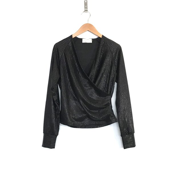 Allison Wonderland Tennille Top - black metallic Allison Wonderland Tennille Top - black metallic