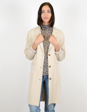 silver cloud trench coat