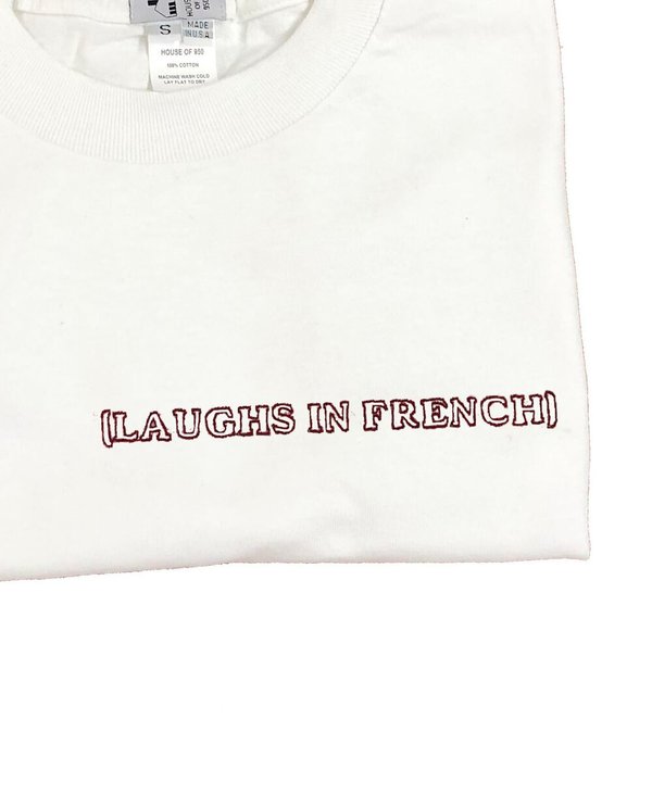 unisex House of 950 (laughs in french) tee shirt unisex House of 950 (laughs in french) tee shirt