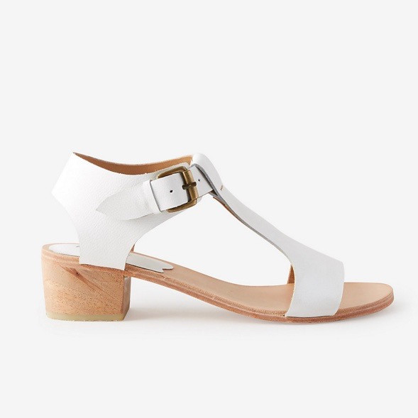 A Détacher Highsmith Sandal in White A Détacher Highsmith Sandal in White