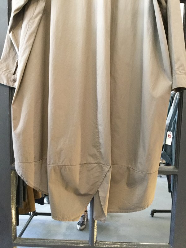 Baci Button Up Shirt Dress