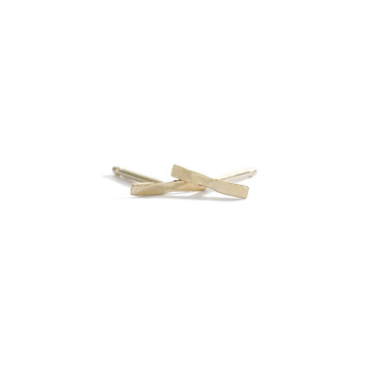 Blanca Monrós Gómez Bar Stud Earrings Blanca Monrós Gómez Bar Stud Earrings
