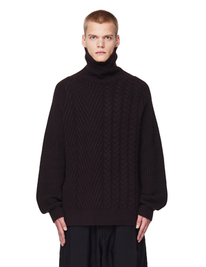 Haider Ackermann Cashmere Invidia Turtleneck Sweater - Brown