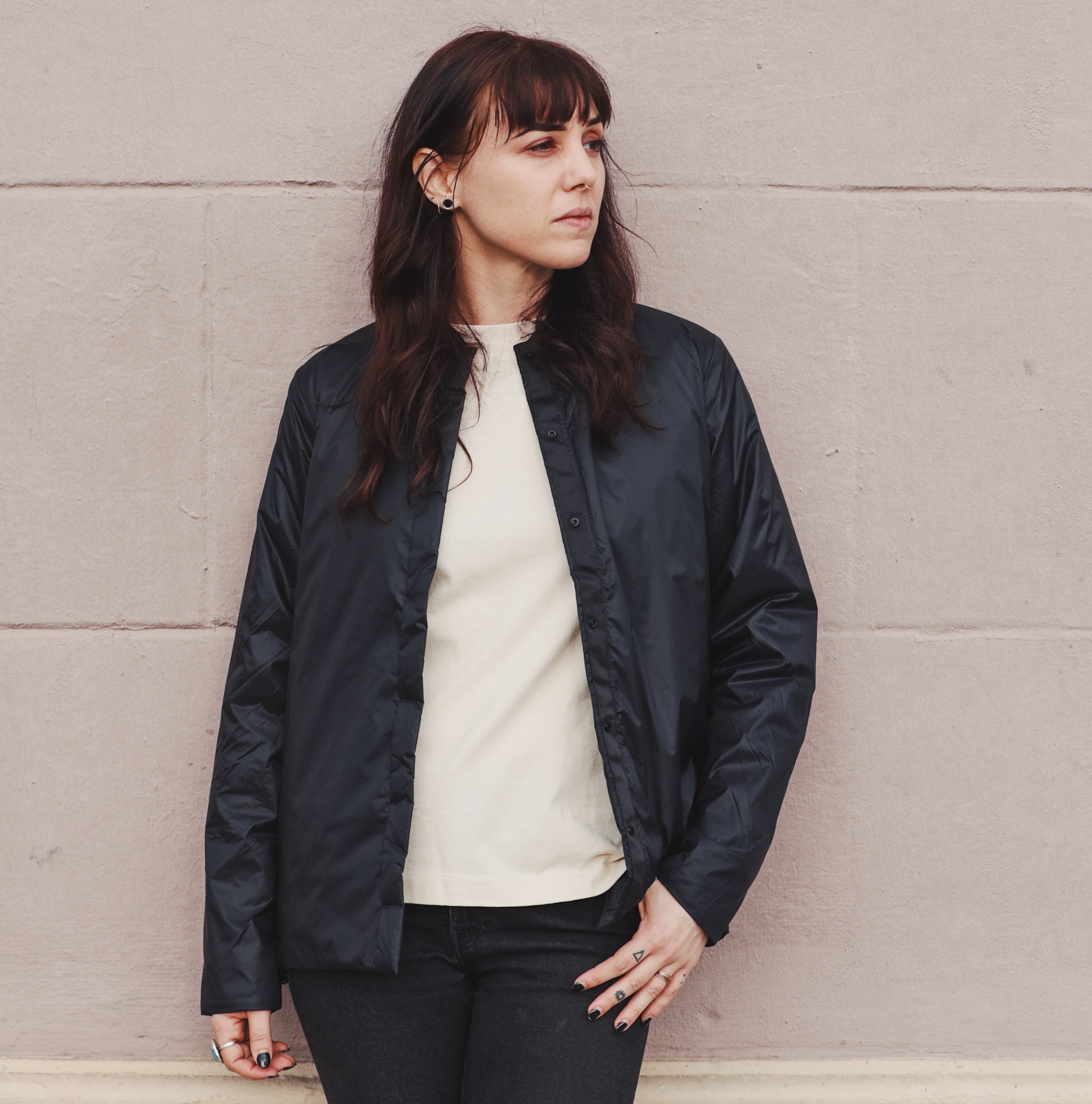 norse projects ナイロンブルゾン 未使用 Norse Projects Jenny Light Nylon Jacket - Black | Garmentory