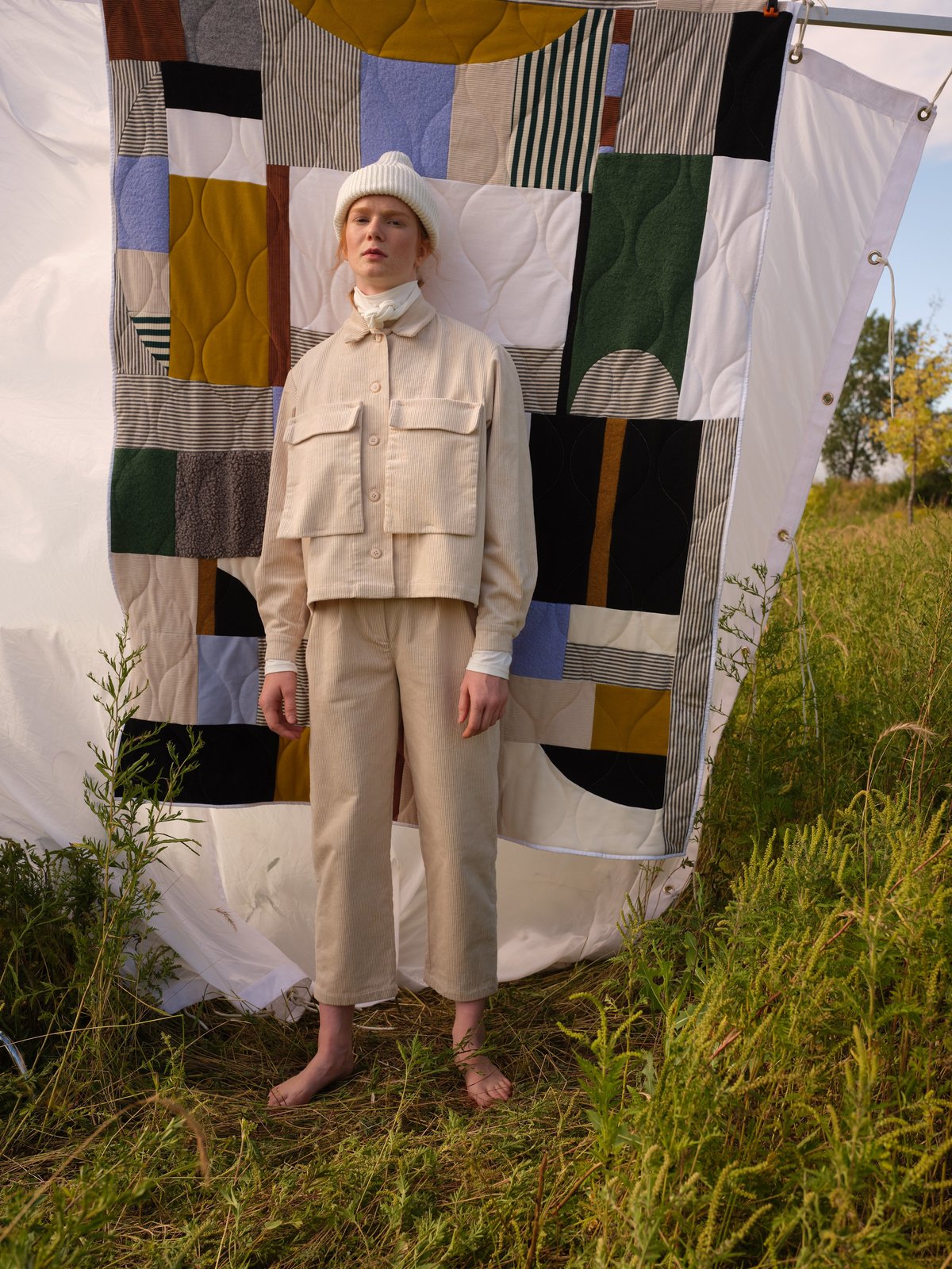 Odeyalo LE POINT VISIBLE quilted blanket #3 - Image 2 of 4