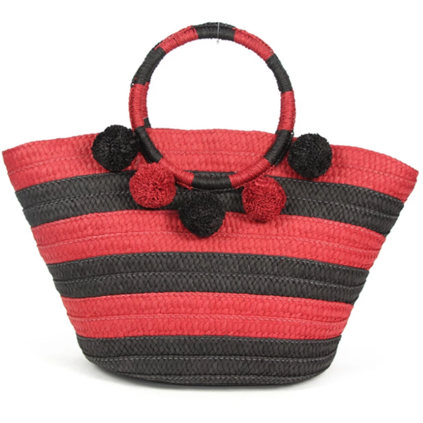 BTB Los Angeles Around The World Tote - Red/Black BTB Los Angeles Around The World Tote - Red/Black