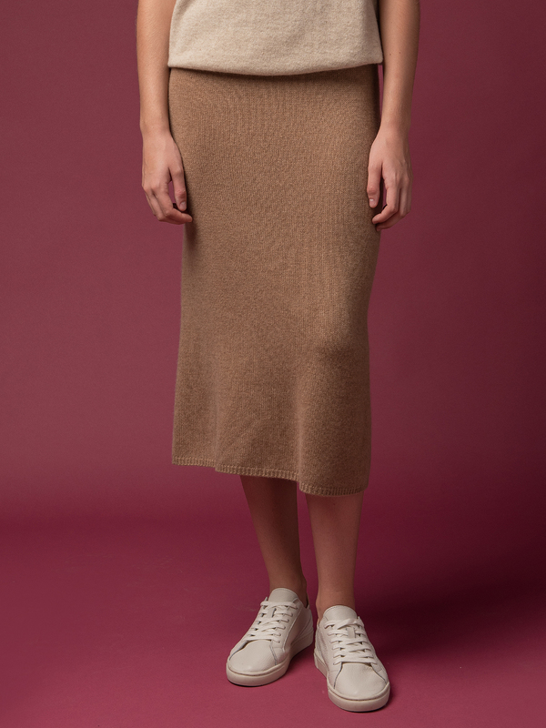 Cashmere midi skirt Outlet