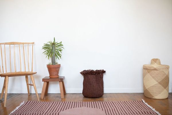 Territory Tassel Basket - Clove