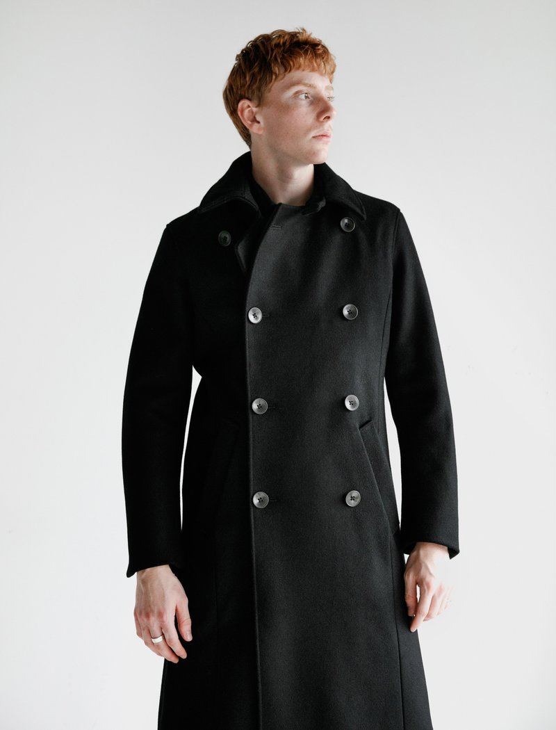 Frank Leder Wool Officer Coat - Archiv | Garmentory