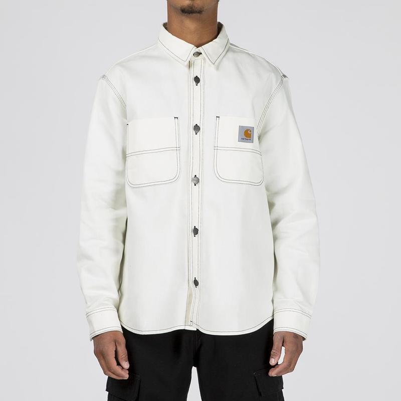 Carhartt WIP Chalk Jac Shirt - Wax Rigid | Garmentory
