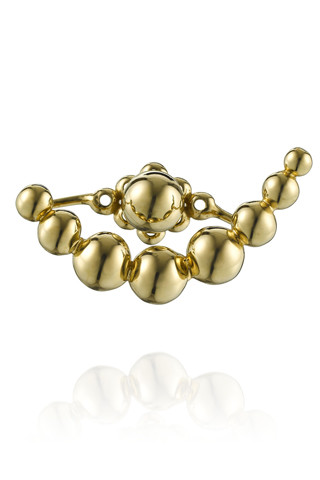 Katrine Kristensen - Gold Bullet Earring Single Katrine Kristensen - Gold Bullet Earring Single