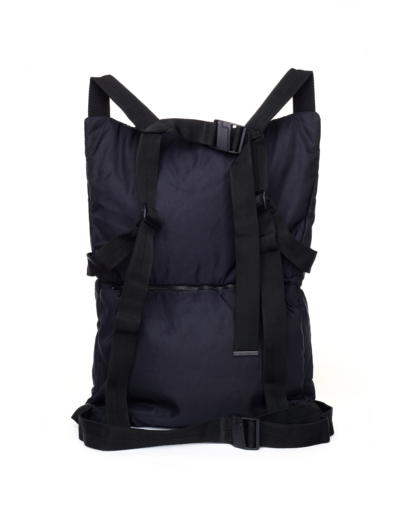 Julius Black Nylon Backpack | Garmentory