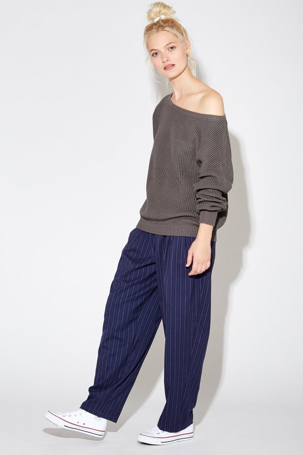 Callahan Jonna Off The Shoulder Top - Charcoal Grey Callahan Jonna Off The Shoulder Top - Charcoal Grey