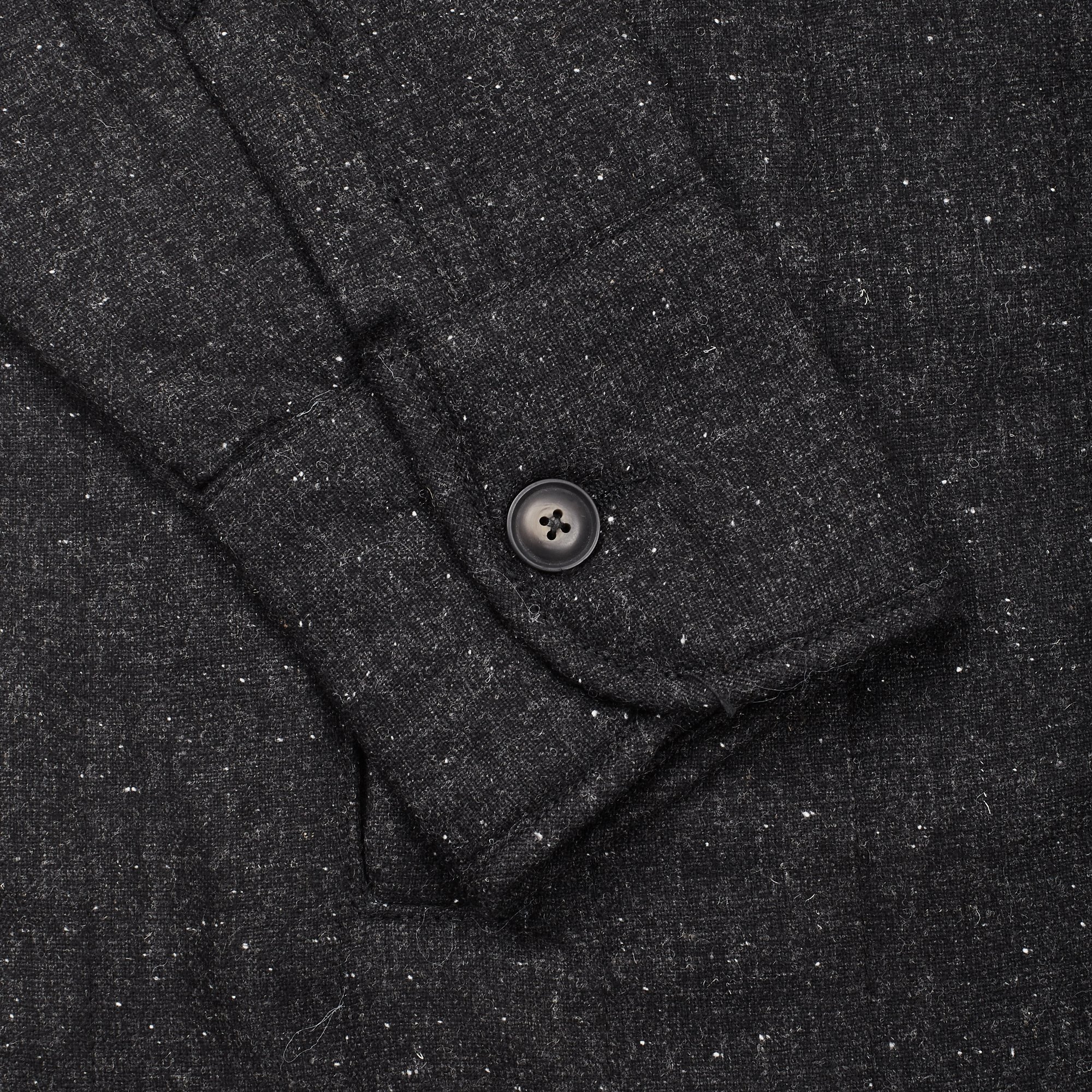 Corridor Wool Tweed Quilted Jacket Charcoal Garmentory