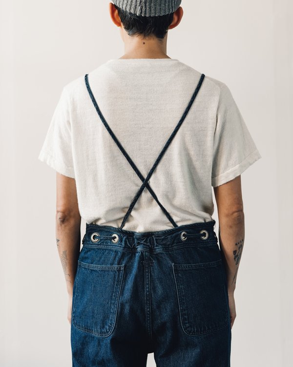 KAPITAL 【ウェルダーオーバーオール】indigo Kapital 11.5oz Denim Welder Overall, Indigo – Glasswing