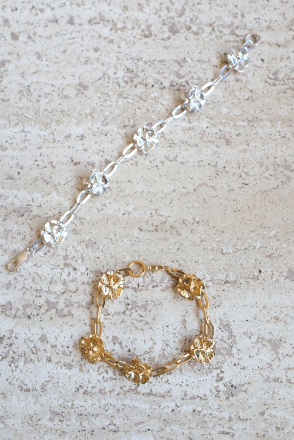 Leigh Miller Poppy Chain Bracelet - Gold Leigh Miller Poppy Chain Bracelet - Gold