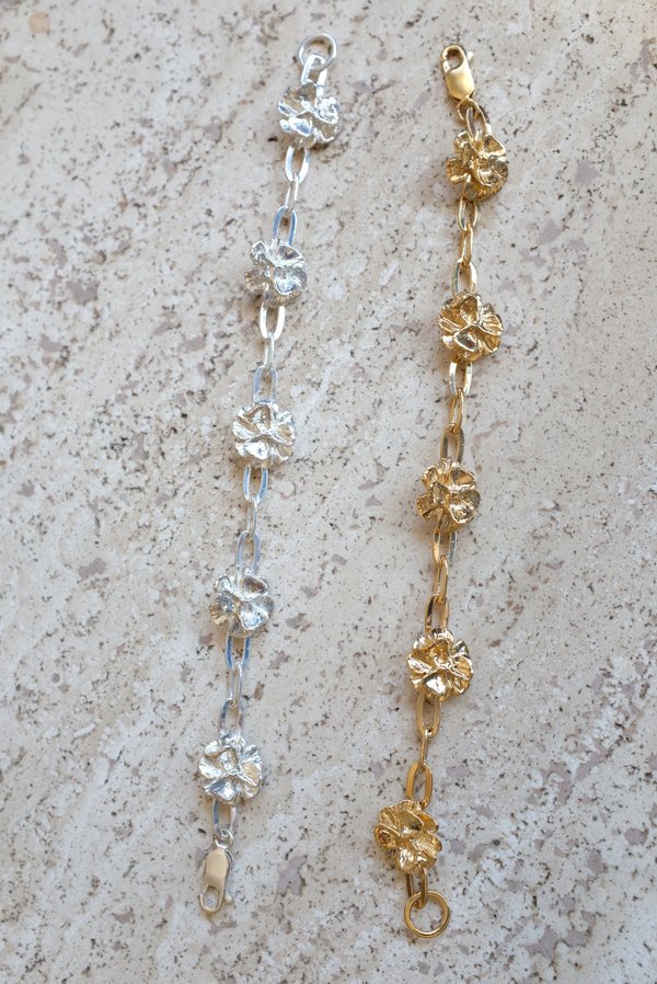 Leigh Miller Poppy Chain Bracelet - Gold Leigh Miller Poppy Chain Bracelet - Gold