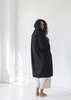 Line Knitwear Emmi Coat - Caviar - Thumbnail 4