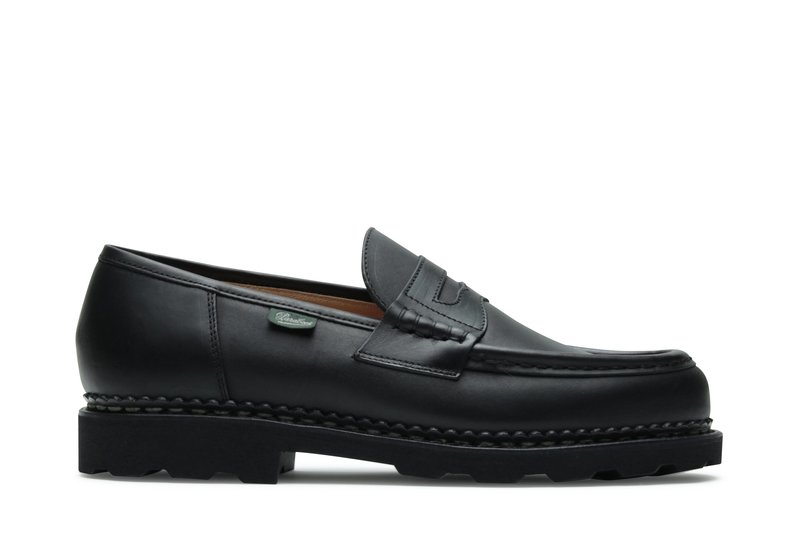 靴 REIMS / NOIR - Paraboot UK7.5 39898 14 Paraboot Men's Reims Marche Loafer - Lis Noir | Garmentory