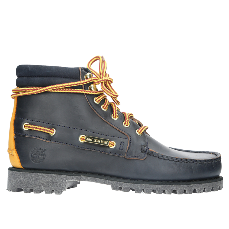 Timberland Aime Leon Dore x 7 Eye Lug Sole Boot - Navy | Garmentory