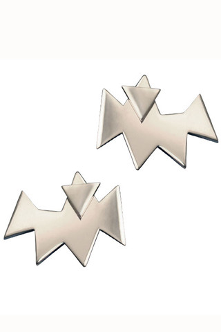 Katrine Kristensen - Sterling Silver Chainsaw Earring Single Katrine Kristensen - Sterling Silver Chainsaw Earring Single
