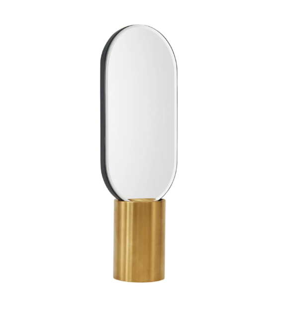 OYOY Renga Hand Mirror -Anthracite OYOY Renga Hand Mirror -Anthracite